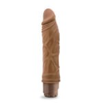 Dr. Skin - Cock Vibe 10 - 8.5 Inch Vibrating Cock - Mocha - Image 2