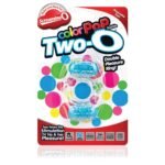 Colorpop Quickie Two-O Vibrating Couples Ring – Blue - Image 2