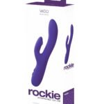 Rockie Dual Rechargeable Vibe - Indigo