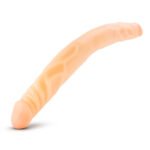 B Yours 14 Inch Double Dildo – Beige - Image 4