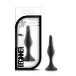 Luxe Beginner Plug Small Anal Plug – Black - Image 4