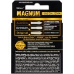Trojan Magnum Large Size Gold Collection Condoms - 3 Pack - Image 3