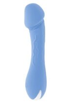 Dainty Dick Blue Phallic Vibrator – Rechargeable, Waterproof, Phthalate-Free Silicone - Image 2