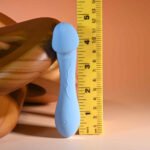 Dainty Dick Blue Phallic Vibrator – Rechargeable, Waterproof, Phthalate-Free Silicone - Image 4