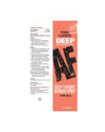 Deep AF Numbing Throat Spray – Peach, 1 fl oz