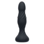 Deep Swirl Rechargeable Vibrating Probe – Black - Image 3