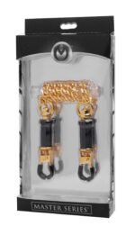 Deluxe Asjustable Nipple Clamps - Gold - Image 4