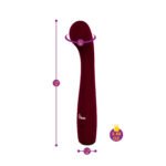 Vibens Devotion G-Spot Vibrator – Red, Rechargeable - Image 5