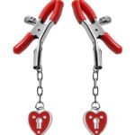 Charmed Heart Padlock Nipple Clamps