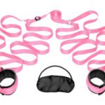 Frisky Pink Bedroom Restraint Kit