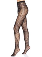 Leg Avenue Doll Net Tights – Black, One Size - Image 4