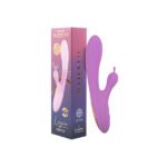 Double Leyla Rechargeable Vibrator – Purple - Image 2