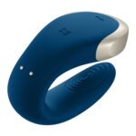 Satisfyer Double Love Couples Vibrator – Blue, App-Controlled, Rechargeable - Image 5