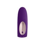 Double Plus Remote Rechargeable Vibrating Couples Ring – Purple - Image 2