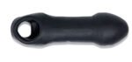 HunkyJunk Double Thruster Silicone and TPR Strap-On – Tar Ice - Image 2