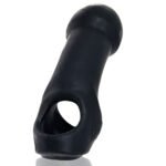 HunkyJunk Double Thruster Silicone and TPR Strap-On – Tar Ice - Image 7