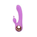 Double Tifany Rechargeable Vibrator with Dual Motors – Purple - Image 3
