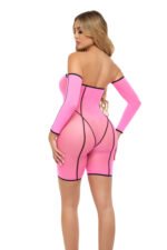 Double Vision Bodysuit Set – Pink