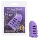 Dr. Laura Berman Rechargeable Finger Vibe - Purple - Image 3