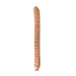 Dr. Skin - 18 Inch Double Dildo - Mocha - Image 4
