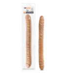 Dr. Skin - 18 Inch Double Dildo - Mocha - Image 5