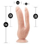 Dr. Skin - 8 Inch Dp Cock - Vanilla - Image 4