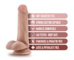 Dr. Skin Dr. Jeffrey 6.5 Inch Dildo with Balls – Beige - Image 2