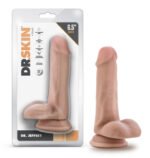 Dr. Skin Dr. Jeffrey 6.5 Inch Dildo with Balls – Beige - Image 3