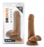 Dr. Skin - Dr. Jeffrey - 6.5 Inch Dildo With Balls - Tan - Image 3