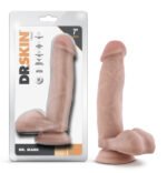 Dr. Skin - Dr. Mark - 7 Inch Dildo With Balls - Beige - Image 3
