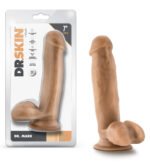 Dr. Skin Dr. Mark 7 Inch Dildo with Balls – Tan - Image 3