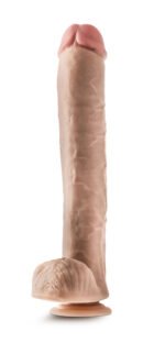 Dr. Skin - Dr. Michael - 14 Inch Dildo With Balls - Beige - Image 6