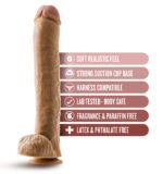 Dr. Skin - Dr. Michael - 14 Inch Dildo With Balls Tan - Image 2