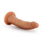 Dr. Skin Glide 7.5 Inch Self Lubricating Dildo - Mocha - - Image 3