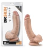 Dr. Skin - Mr. Mayor - 9 Inch Dildo With Balls - Beige - Image 3