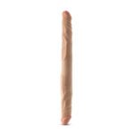 Dr. Skin Plus - 14 Posable Double Dong - Beige - Image 9