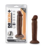 Dr. Skin Plus - 6 Inch Posable Dildo - Chocolate - Image 6