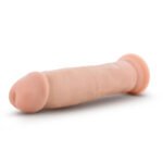 Dr. Skin Plus - 9 Inch Posable Thick Dildo - Vanilla - Image 6
