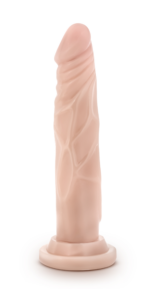 Dr. Skin Silicone - Dr. Carter - 7 Inch Dong With Suction Cup - Vanilla - Image 6