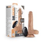 Dr. Skin Silicone Dr. Grey Rechargeable Thrusting Dildo – Vanilla - Image 3