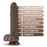 Dr. Skin Silicone - Dr. Murphy - 8 Inch Thrusting Dildo - Chocolate - Image 2