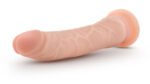 Dr. Skin Silicone - Dr. Noah - 8 Inch Dong With Suction Cup - Vanilla - Image 2