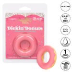 Naughty Bits Dickin Donuts Silicone Donut Cock Ring - Pink