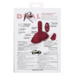 Dual Rider Remote Control Thrust and Grind Vibrator – Red - Image 9