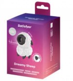Satisfyer Dreamy Sheep Rechargeable Air Pulse and Vibrating Clitoral Stimulator – White