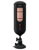 PDX Elite Vibrating Mega Milker Rechargeable Stroker – Beige - Image 3