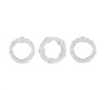 Renegade Intensity Rings – Clear TPE Cock Rings, 3-Pack