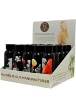 Edible Massage Oil - 25 Count Display - 2 Fl. Oz. Bottles - Assorted Flavors - Image 2