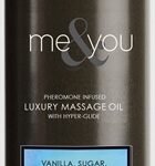 Me and You Massage Oil - Vanilla Sugar and Sweet Pea - 4.2 Oz.