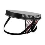 Cock Pit Net Cock Ring Jock - L/ XL - Burgundy